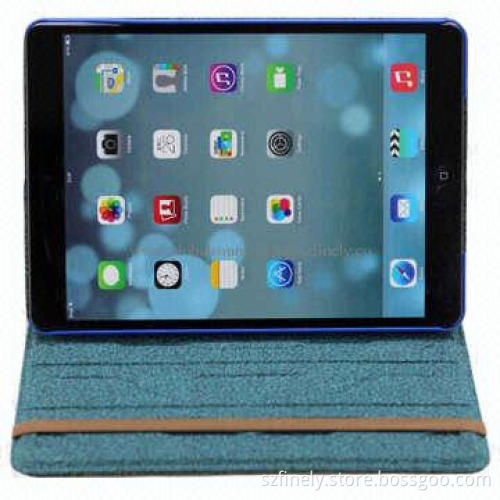 Double-side leather case for iPad air, double-side can use, different angle stand, various colors